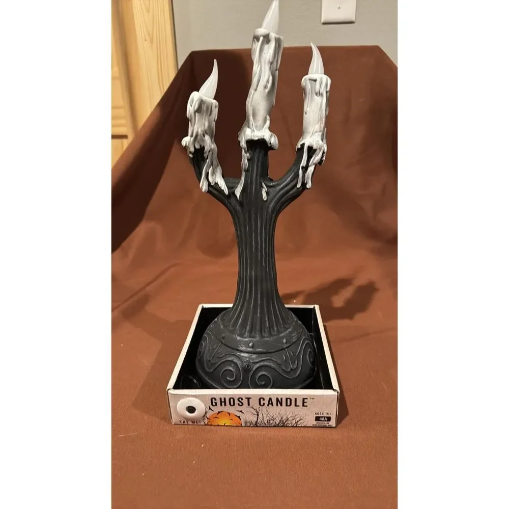 Tekky Toys Animated Chost Candle Candelabra Halloween prop Brand new works